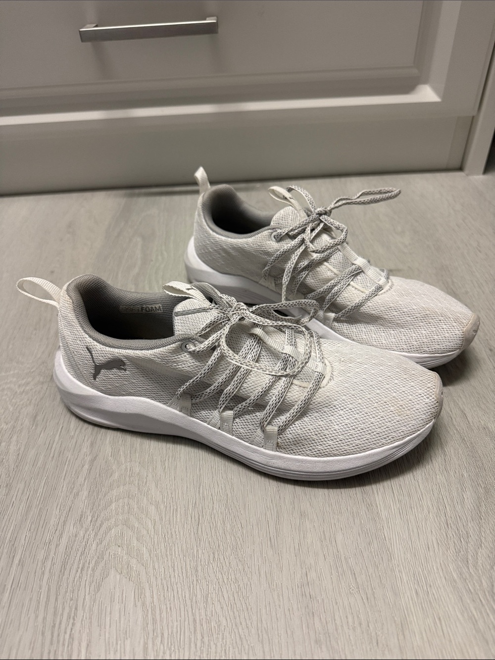 Puma Knit White Sneakers